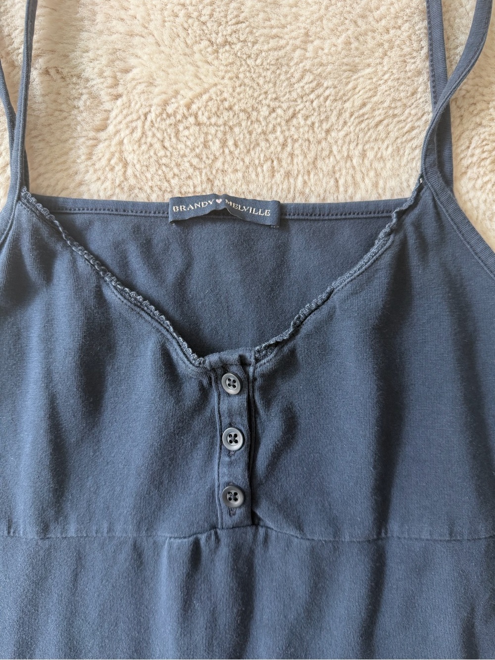 Brandy Melville Navy Dress - Picture 4 of 4